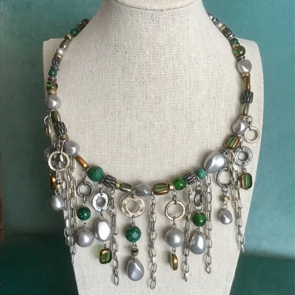 Choker Necklace Steampunk Chains